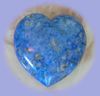 lapis lazuli puff heart