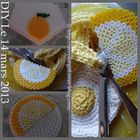 citron lemon HAMA beads