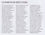 Marilyn by Bert Stern Connaissance des Arts