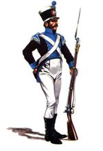 Fusilero RGTO. Medinasidonia 1813