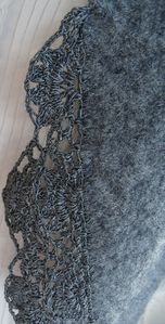 détail dentelle bordure