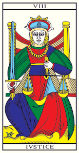 justice tarot