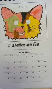 Calendrier 2012-Atelier Enfant-Flo Megardon 13