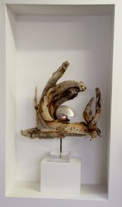 offenesAteilierOrgzall 08 praehistorische Urschnecke mit Na