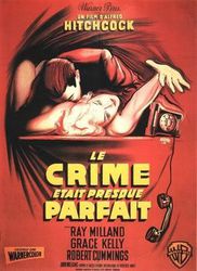 1954 Le crime était presque parfait affiche (1)
