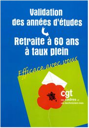 Affiche Validation années études