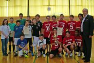 Indoorkick U18 MannschaftenSiegerehrung