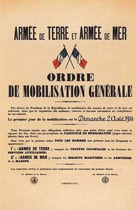 mobilisation 2 août 1914