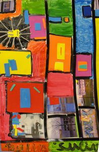 Flo Megardon-Peinture-Mondrian-Enfants- Sedan-13