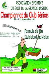 2012 Championnat du Club seniors
