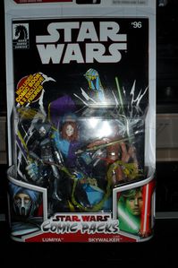 2009/2010 COMIC PACKS 07: Lumiya & Luke Skywalker