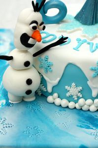 gâteau reine des neiges (4)