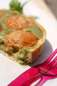 tarte ganache basilic abricots rôtis (14) modifié-1