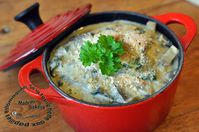 Gratin blette chevre poireau logo