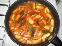 Courgettes à la grèque