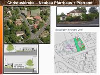 37 Christuskirche Pfarrhaus Neubau
