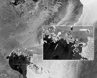 Sentinel-1A - glaciers Pine island Thwaites - 13-04-2014 -