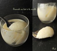 semoule au lait à la vanille