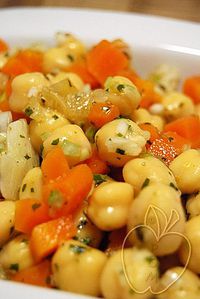 Salade tiède carottes cumin pois chiches (2)