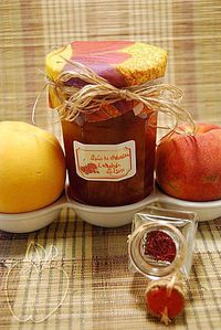 Copie de Confiture 2 pêches safran