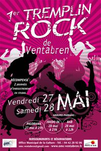 Tremplin’Rock de Ventabren 27 et 28 Mai 2011
