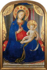 Fra Angelico vierge a lenfant turin