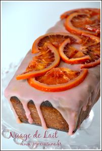 pain gâteau cake à l'orange sanguine
