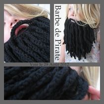 déguisement PIRATE BARBE TUTO DIY