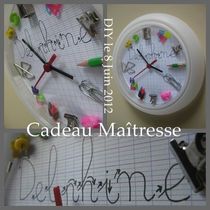 cadeau maîtresse tuto