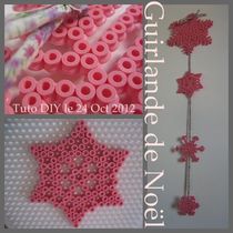 guirlande noël CHRISTMAS GARLAND TUTO DIY