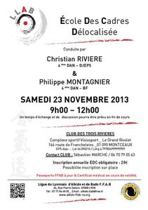Ecole Des Cadres Délocalisée samedi 23 novembre 2013