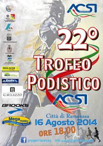 Trofeo Podistico ACSI Città di Ravanusa (22^ ed.).Presentata la start list