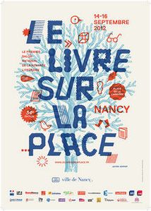 affiche livre sur la place 2012