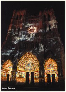 Amiens Cathedrale en couleurs 3