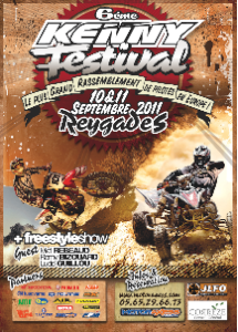 kenny festival pas quad action polaris 38