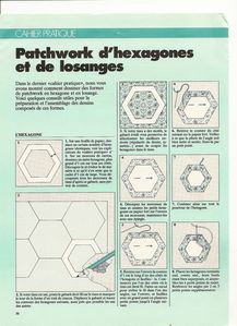 7 patch d'hexagones et losanges p1
