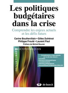 « Les politiques budgétaires dans la crise » de Carine B
