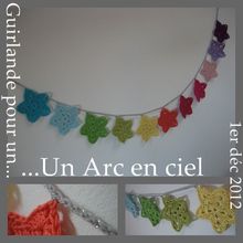 GUIRLANDE CROCHET ETOILE TUTO DIY