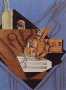 Juan Gris-La table du musicien-1914-Le Cubisme