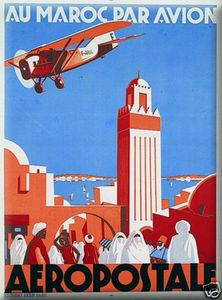 affiche aeropostal (ancienne)