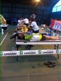 2013 05 19 Arrivée Ambazac Jag et Mbh Massage