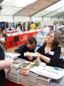 Robin Hobb (et son fils/assistant)