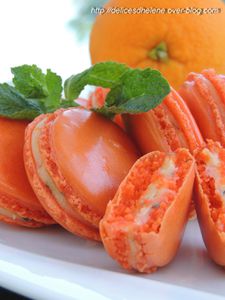 macarons orange-menthe (2)