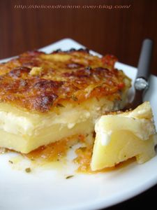 polenta à la tomate et aux fromages (5)