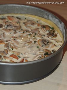 Tarte champignons-poulet (2)