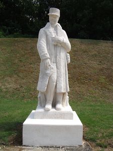 Statue du Maréchal Maunoury sur le carrerou des Maréchaux à Verdun