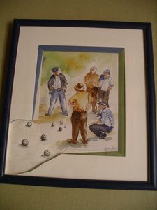 Les joueurs de boules