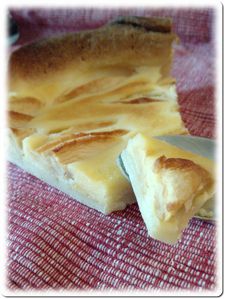 Tarte normande aux pommes