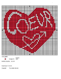 coeur graffiti