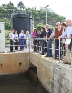 KlaeranlageOffeneTuer 02 7 Schlammbecken